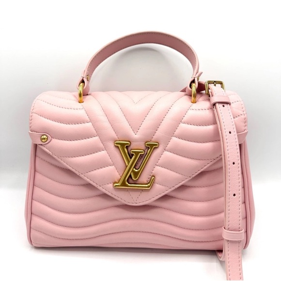 Authentic Louis Vuitton Rare Pink New Wave Top Handle Pink Quilted Shoulder Bag - Picture 1 of 11